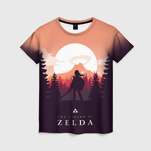 Женская футболка The Legend of Zelda / 3D-принт – фото 1