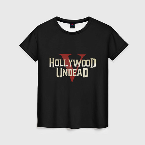 Женская футболка Hollywood Undead V / 3D-принт – фото 1