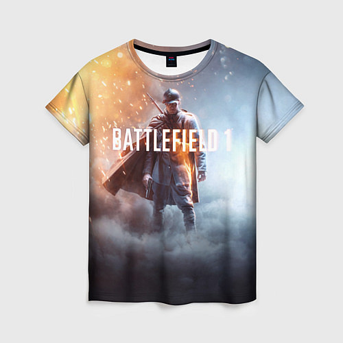 Женская футболка Battlefield One / 3D-принт – фото 1