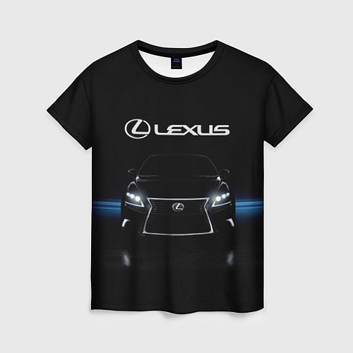 Женская футболка Lexus / 3D-принт – фото 1