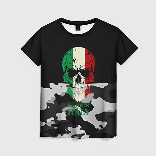 Женская футболка Made in Italy / 3D-принт – фото 1