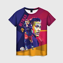 Женская футболка Jr. Neymar