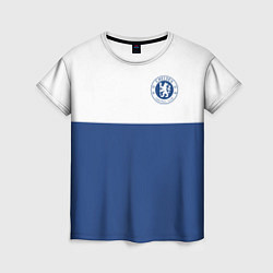 Футболка женская Chelsea FC: Light Blue, цвет: 3D-принт