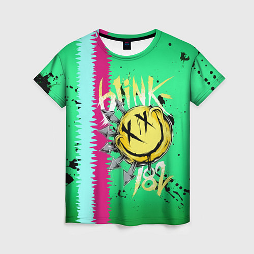 Женская футболка Blink 182 / 3D-принт – фото 1