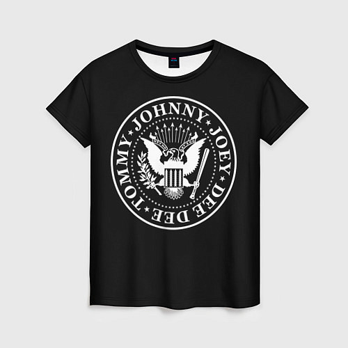 Женская футболка The Ramones / 3D-принт – фото 1