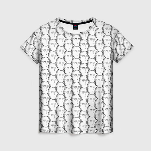 Женская футболка OnePunchMan / 3D-принт – фото 1