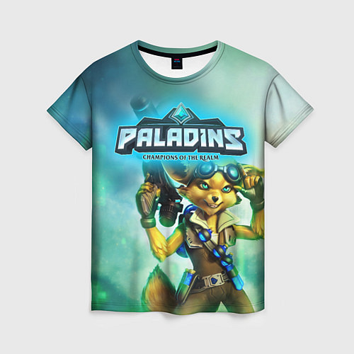 Женская футболка Paladins / 3D-принт – фото 1