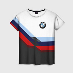 Футболка женская BMW M SPORT, цвет: 3D-принт