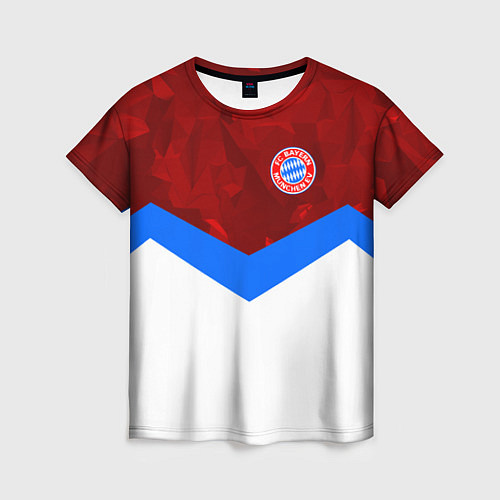 Женская футболка Bayern FC: Sport / 3D-принт – фото 1