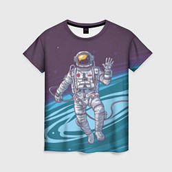 Женская футболка Привет из космоса