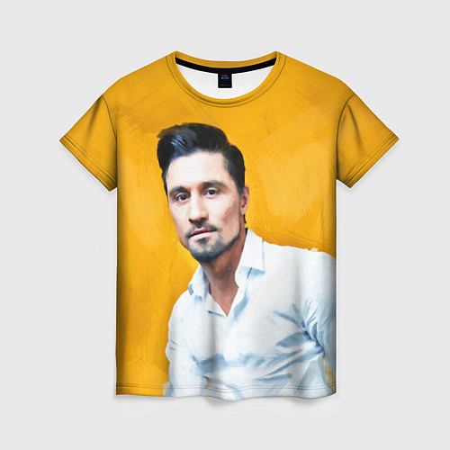 Женская футболка Билан / 3D-принт – фото 1