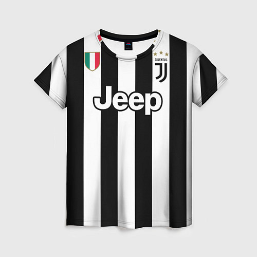 Женская футболка Juventus FC: Higuain Home 17/18 / 3D-принт – фото 1