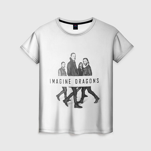 Женская футболка Imagine Dragons: White / 3D-принт – фото 1
