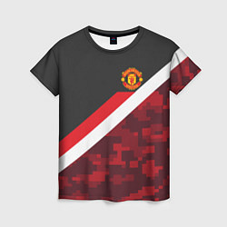 Женская футболка Man UTD FC: Sport Camo