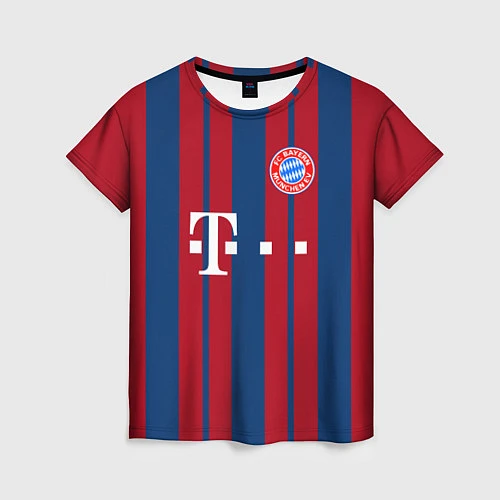 Женская футболка Bayern FC: Original 2018 / 3D-принт – фото 1