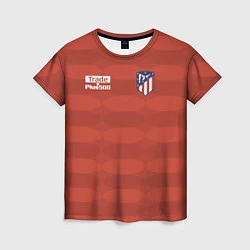 Женская футболка Atletico Madrid: Red Ellipse