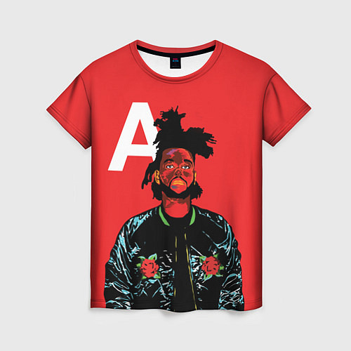 Женская футболка The Weeknd: Able / 3D-принт – фото 1