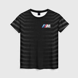 Женская футболка BMW M BLACK & GREY