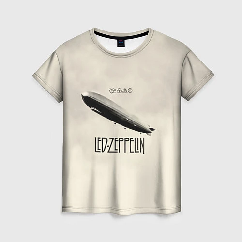 Женская футболка Led Zeppelin: Fly / 3D-принт – фото 1