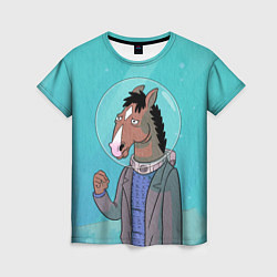 Футболка женская BoJack, цвет: 3D-принт