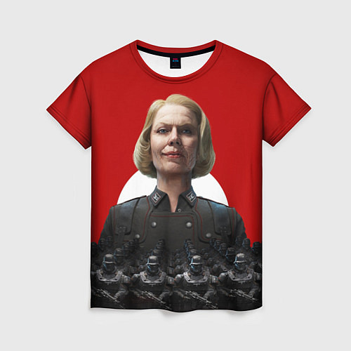 Женская футболка Wolfenstein: Irene Engel / 3D-принт – фото 1