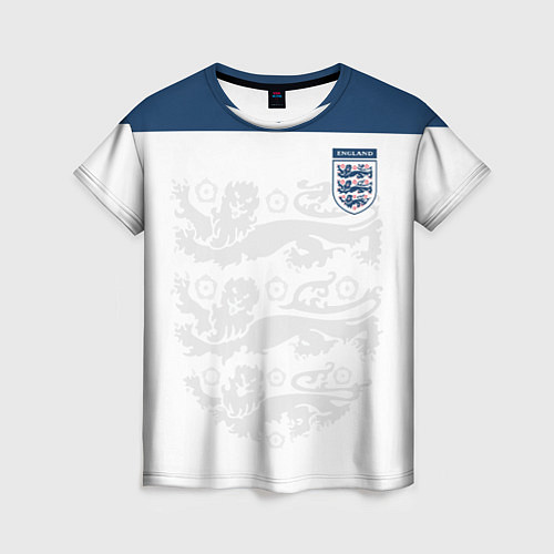 Женская футболка Сборная Англии / 3D-принт – фото 1