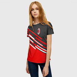 Футболка женская АC Milan: R&G, цвет: 3D-принт — фото 2