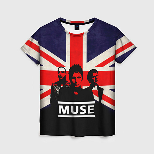 Женская футболка Muse UK / 3D-принт – фото 1