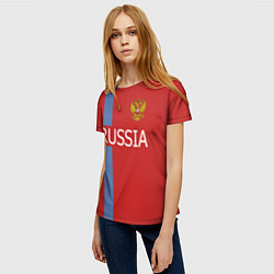 Футболка женская Russia Games, цвет: 3D-принт — фото 2