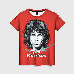 Футболка женская Jim Morrison, цвет: 3D-принт