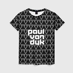 Женская футболка Paul Van Dyk