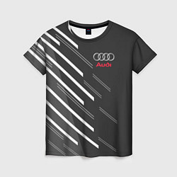 Женская футболка Audi: White Rays
