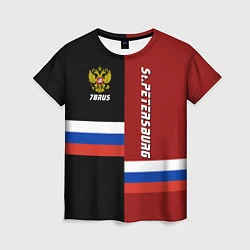 Женская футболка St.Petersburg, Russia