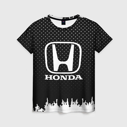 Женская футболка Honda: Black Side / 3D-принт – фото 1