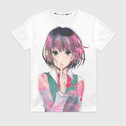 Футболка женская Kuzu no Honkai, цвет: 3D-принт