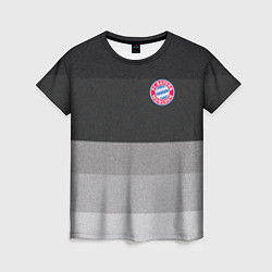 Женская футболка ФК Бавария: Серый стиль