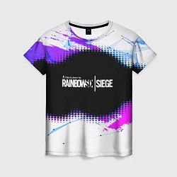 Женская футболка Rainbow Six Siege: Color Style