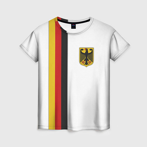 Женская футболка I Love Germany / 3D-принт – фото 1