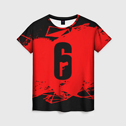 Женская футболка R6S: Red Outbreak