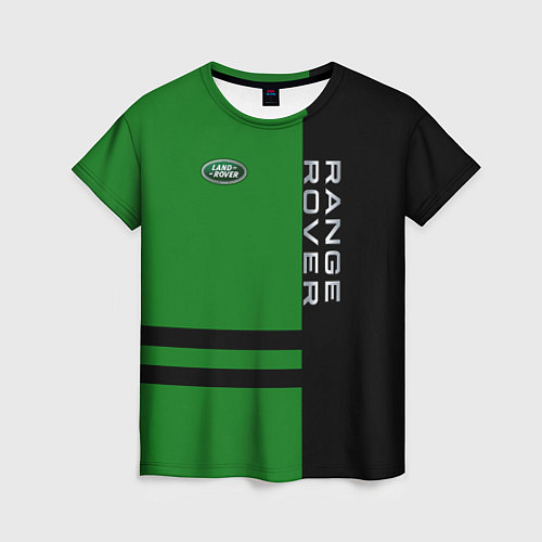 Женская футболка Range Rover / 3D-принт – фото 1
