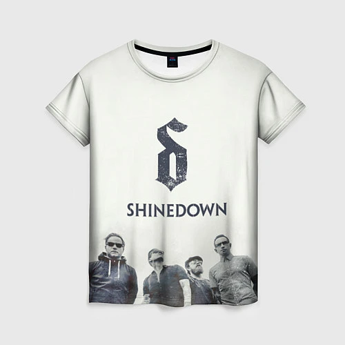 Женская футболка Shinedown Band / 3D-принт – фото 1