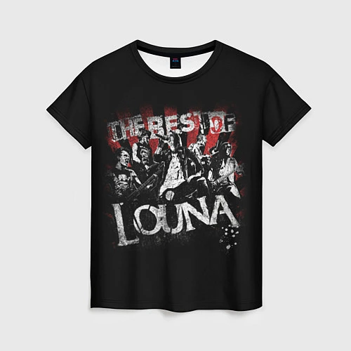 Женская футболка The best of Louna / 3D-принт – фото 1