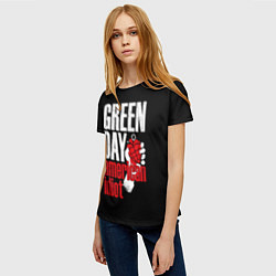 Футболка женская Green Day: American Idiot, цвет: 3D-принт — фото 2