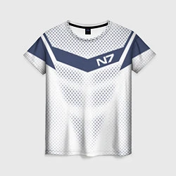 Женская футболка N7: White Armor