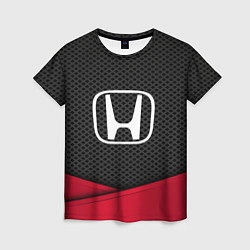 Женская футболка Honda: Grey Carbon