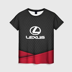 Женская футболка Lexus: Grey Carbon