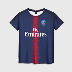 Женская футболка FC PSG: Home 18-19