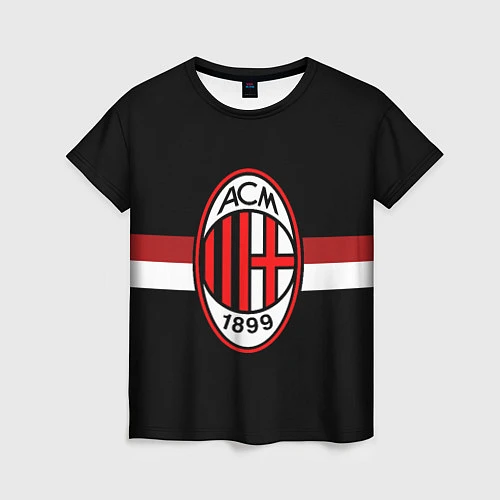 Женская футболка AC Milan 1899 / 3D-принт – фото 1