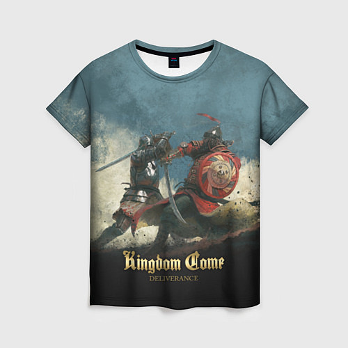 Женская футболка Kingdom Come: Deliverance / 3D-принт – фото 1