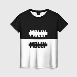 Женская футболка Molly: Black & White